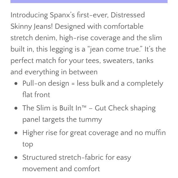 SPANX Distressed Skinny Jeans - Picture 11 of 11